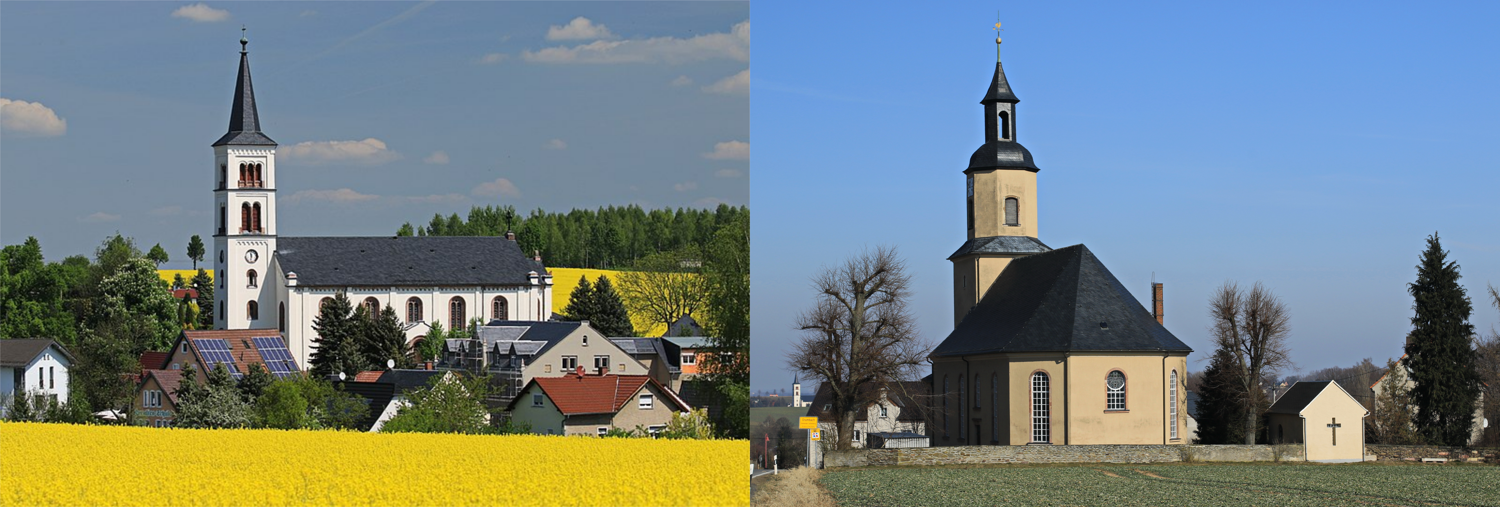 Kirchen Callenberg und Grumbach